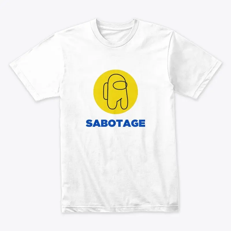 Sabotage Unisex Tee, Graphic T-Shirt, Co