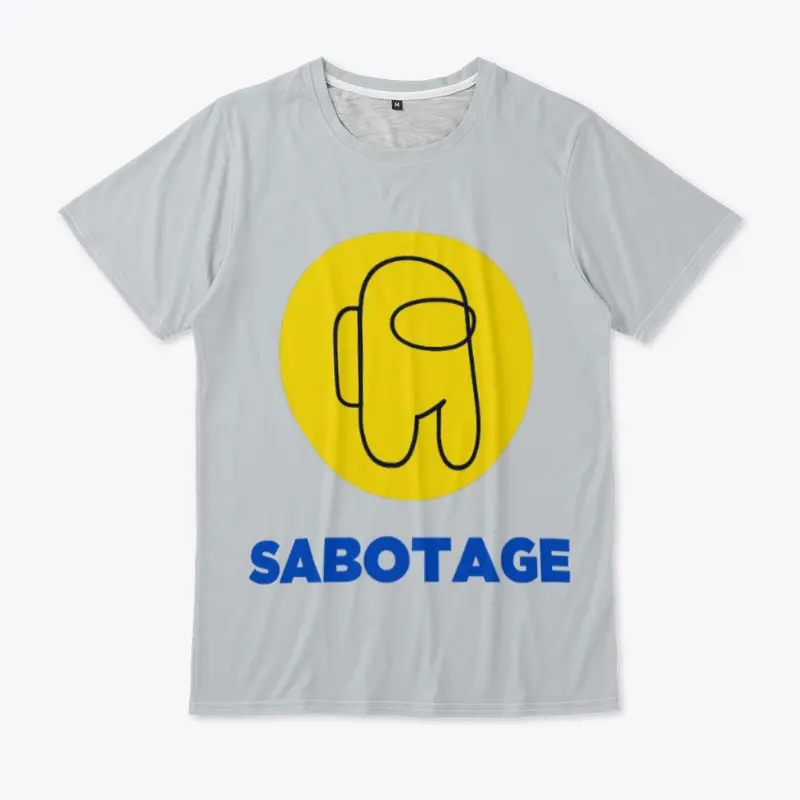 Sabotage Unisex Tee, Graphic T-Shirt, Co