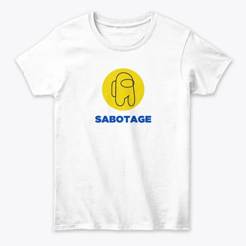 Sabotage Unisex Tee, Graphic T-Shirt, Co